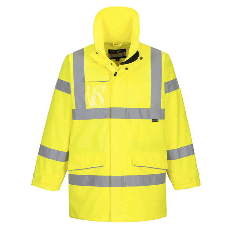 Portwest Hi-Vis Extreme Rain Jacket S590 in Yellow color