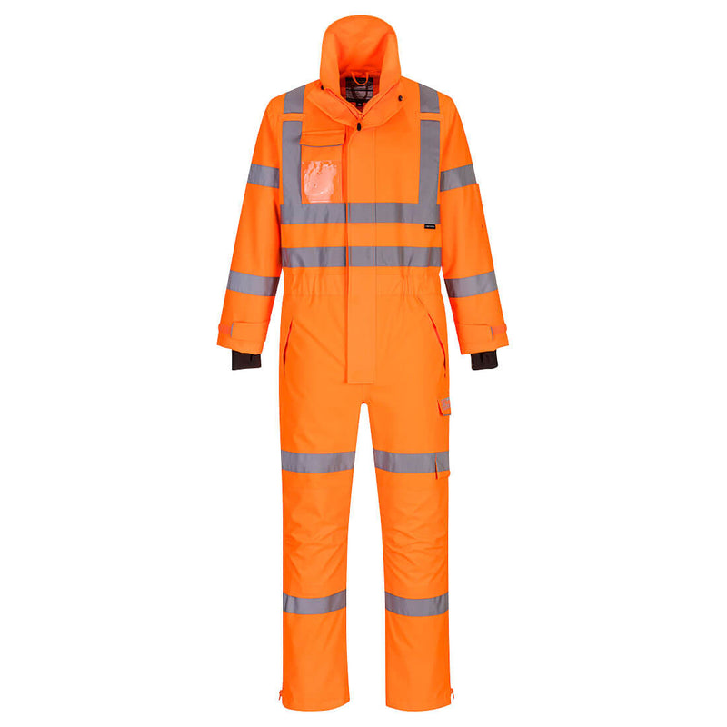 Portwest Hi-Vis Extreme Rain Coverall S593 in Orange color
