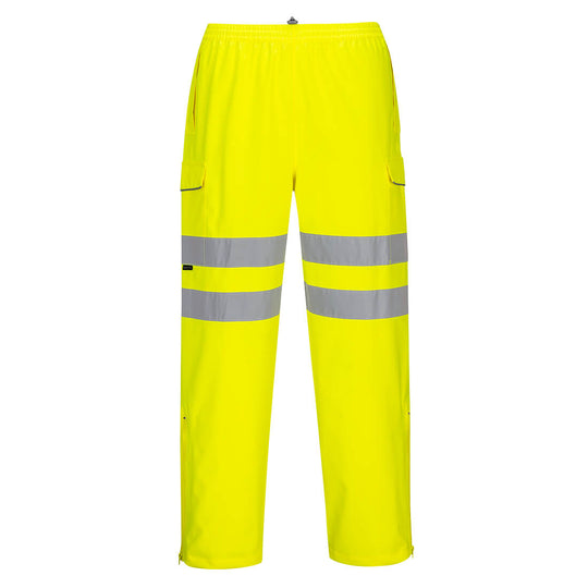 Portwest Hi-Vis Extreme Rain Trouser S597 in yellow.