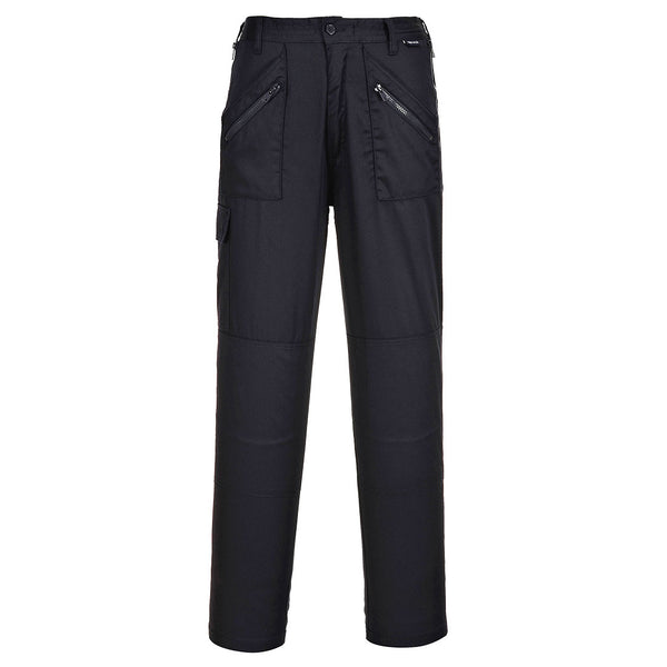 Portwest Women's Action Trouser S687 in black.