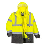 Portwest Hi-Vis 5-in-1 Contrast Executive Jacket - thumbnail 4