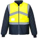 Portwest Hi-Vis Breathable 2-in-1 Contrast Reversible Jacket - thumbnail 2