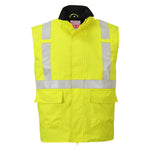 Portwest Bizflame Rain Hi-Vis Antistatic FR Bodywarmer - thumbnail 2