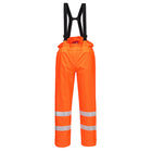 Portwest Bizflame Rain Unlined Hi-Vis Antistatic FR Trouser