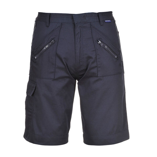 Portwest Action Shorts in Navy.