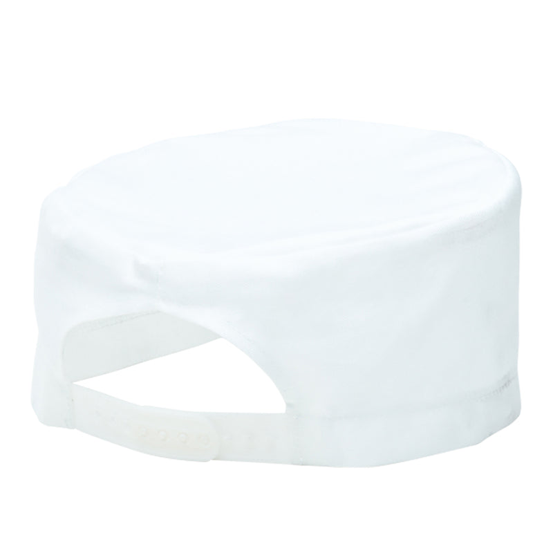 White Portwest Chef’s Skull Cap S899 designed to keep hair secure and maintain hygiene