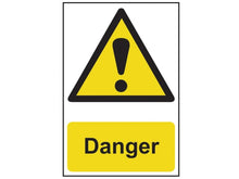 Scan Danger - PVC Sign 200 x 300mm