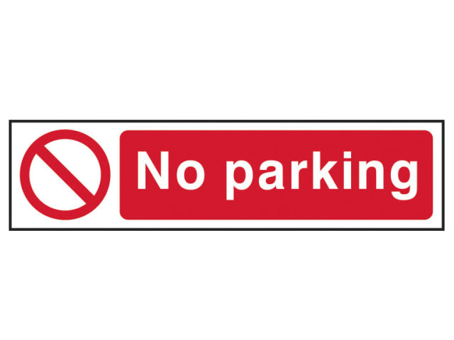 Scan Sign - No Parking