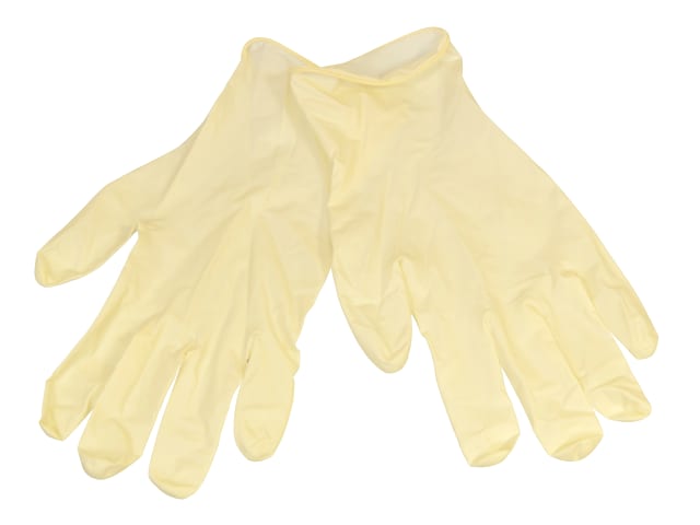 Scan Latex Examination Gloves - Medium