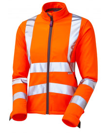 Leo Workwear Honeywell Iso 20471 Cl 2 Women'S Softshell Jacket