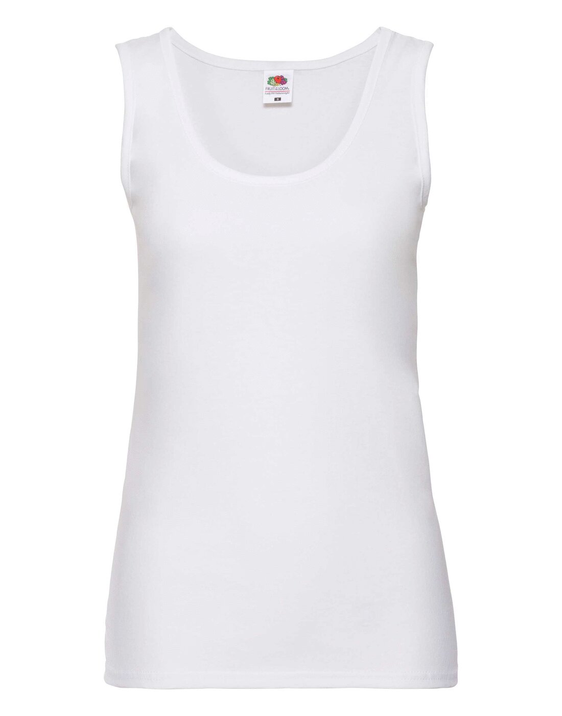 Fruit of the Loom Ladies Valueweight Vest - White