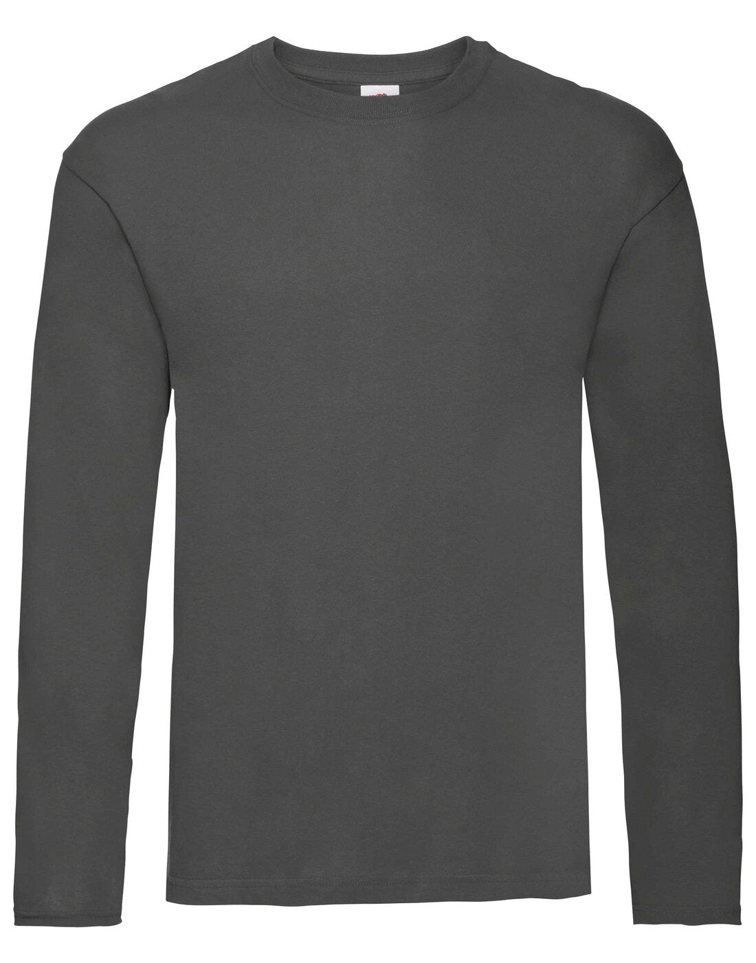 Fruit of the Loom Original Long Sleeve T - Light Graphite