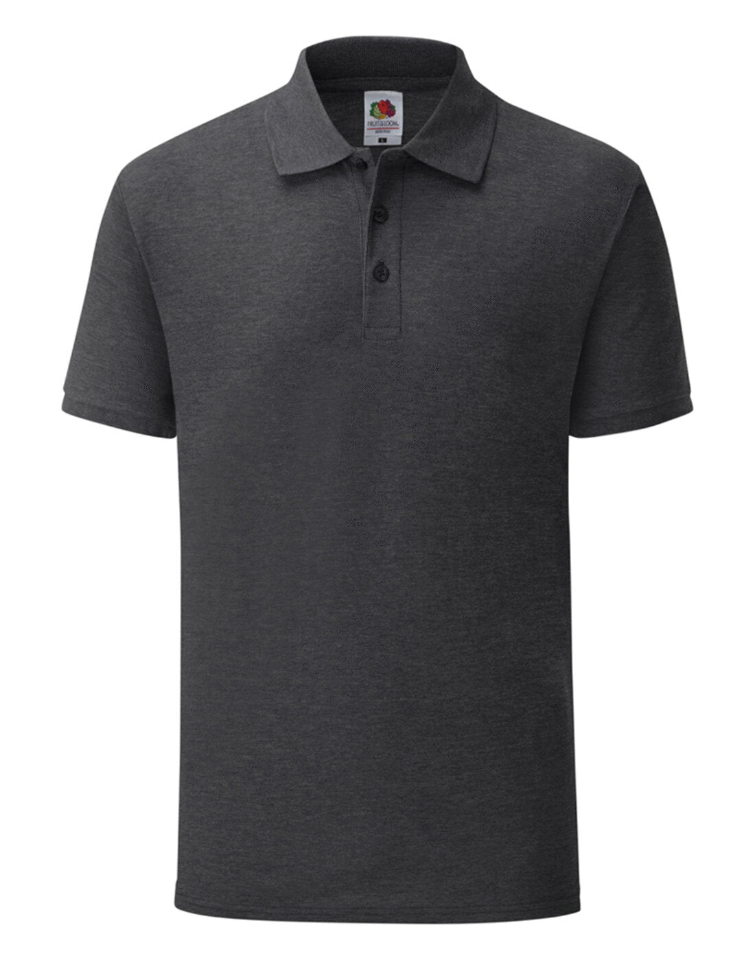Fruit of the Loom 65/35 Tailored Fit Polo - Dark Heather