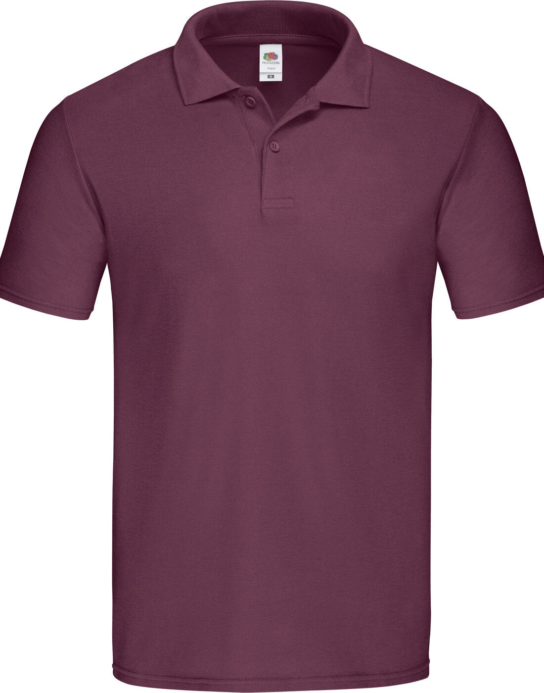 Fruit of the Loom Original Polo Shirt - Burgundy