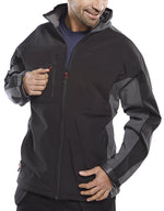 Beeswift Two-Tone Soft Shell Jacket - thumbnail 1