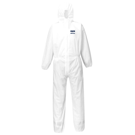 Portwest BizTex SMS Coverall Type 5/6 ST30 in White color