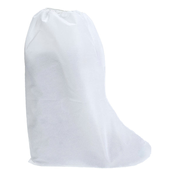 White flame-resistant Portwest Biztex SMS boot covers ST85.