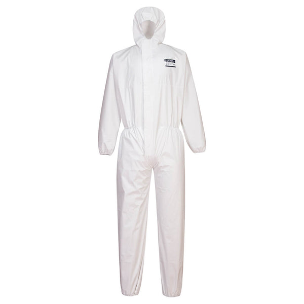 Portwest BizTex Pro Coverall Type 5/6 ST90 in White color