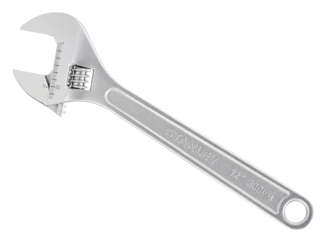 STANLEY Metal Adjustable Wrench 300mm (12in)