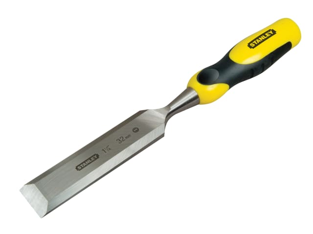 STANLEY DYNAGRIP Bevel Edge Chisel with Strike Cap 32mm (1.1/4in)
