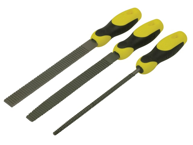 STANLEY Handled Rasp Set, 3 Piece