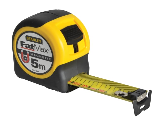 STANLEY FatMax Magnetic BladeArmor Tape 5m (Width 32mm) (Metric only)