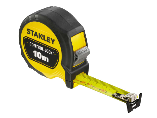 STANLEY CONTROL-LOCK Pocket Tape 10m (Width 25mm) (Metric only)