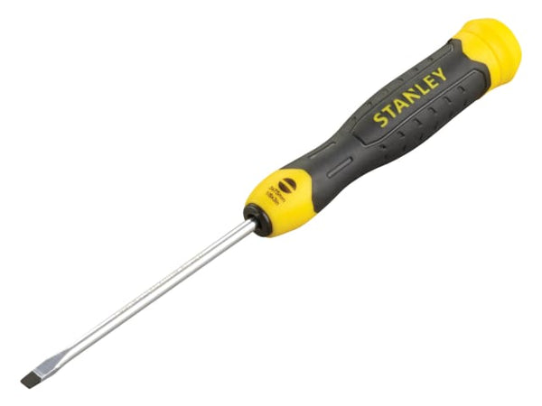 STANLEY Cushion Grip Screwdriver, Parallel 3MM X 75MM
