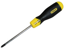 STANLEY Cushion Grip Screwdriver, Phillips PH2 x 100mm