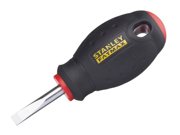 STANLEY FatMax Stubby Screwdriver, Parallel Tip 5.5 x 30mm