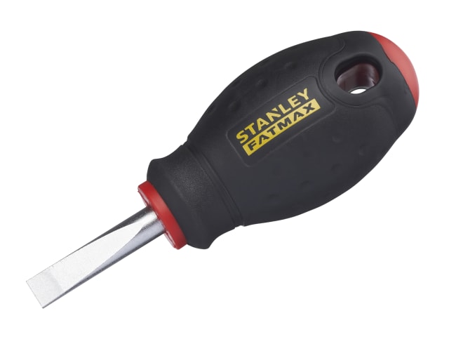 STANLEY FatMax Stubby Screwdriver, Parallel Tip 6.5 x 30mm