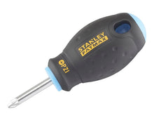 STANLEY FatMax Stubby Screwdriver, Pozidriv Tip PZ1 x 30mm