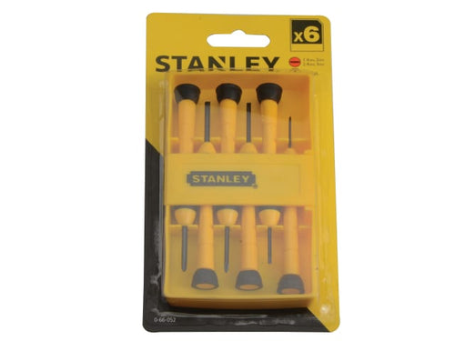 STANLEY Instrument Screwdriver Set, 6 Piece