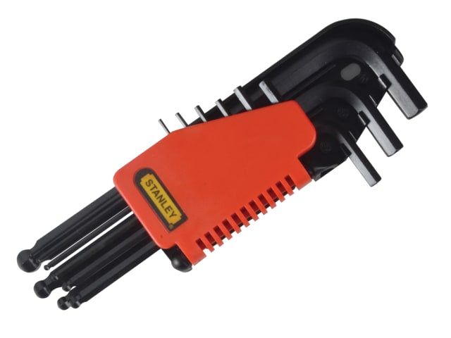 STANLEY Ball End Hexagon Key Set 9 Piece 