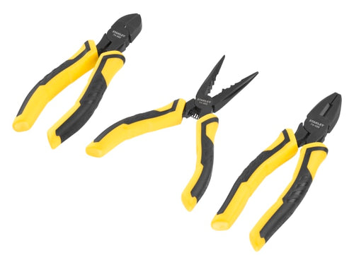 STANLEY ControlGrip™ Pliers Set, 3 Piece