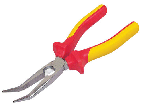 STANLEY FatMax Bent Long Nose Pliers VDE 200mm