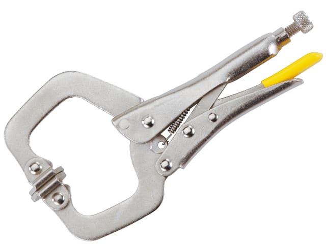 STANLEY Locking C-Clamp with Swivel Tips 285mm