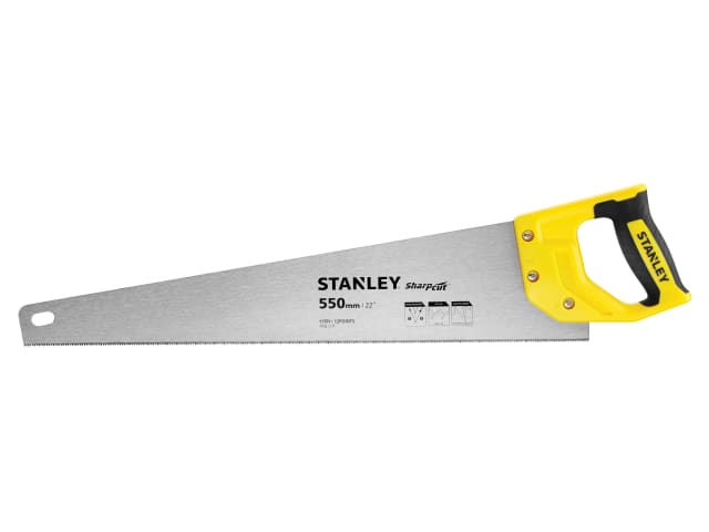STANLEY Sharpcut™ Handsaw 550mm (22in) 11 TPI
