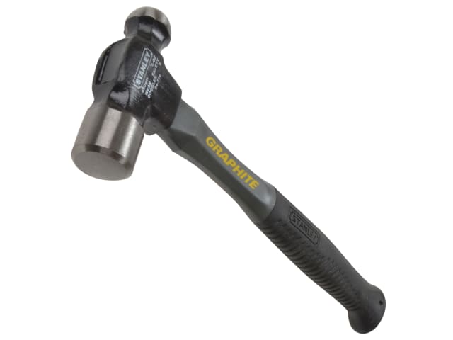 STANLEY Ball Pein Hammer, Graphite Handle 454g (16oz)