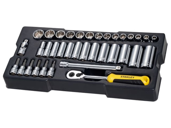 STANLEY 3/8in Drive Metric Socket Module 36 Piece