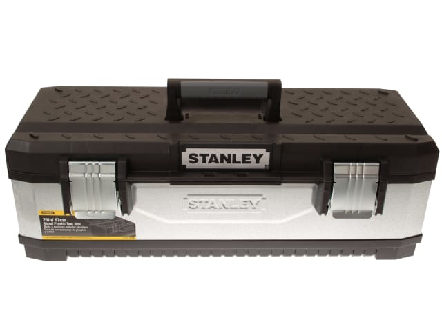 STANLEY Galvanised Metal Toolbox 66cm (26in)