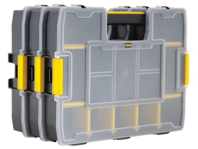 STANLEY SORTMASTER™ Junior Stackable Organiser Bonus Triple Pack
