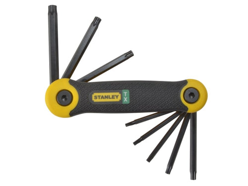 STANLEY TORX Key Folding Set of 8 (TX9-TX40)