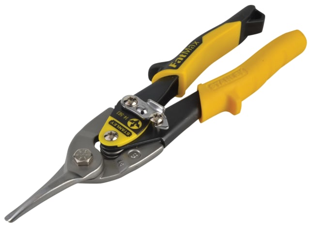 STANLEY Aviation Snips & Holster Straight Cut 250mm (10in)