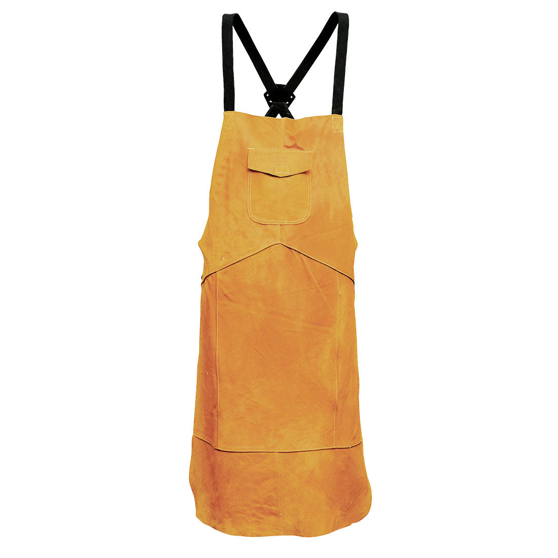Portwest Leather Welding Apron SW10 in Tan color