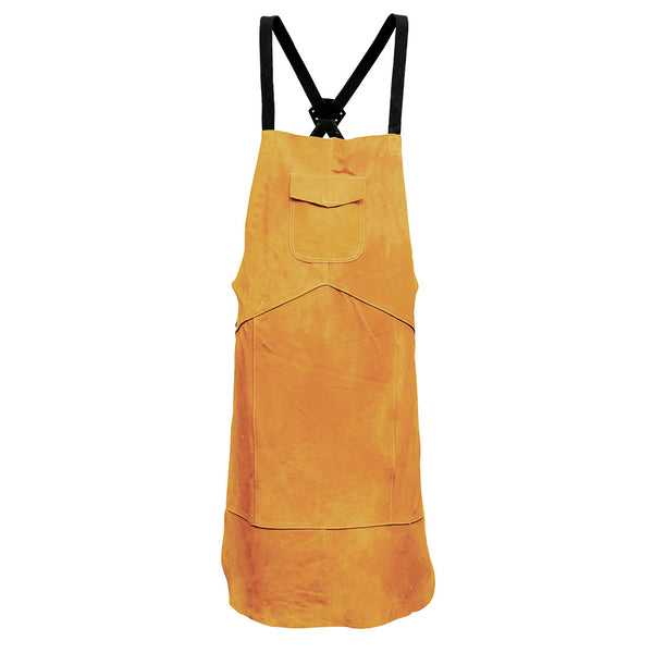Portwest Leather Welding Apron SW10 in Tan color