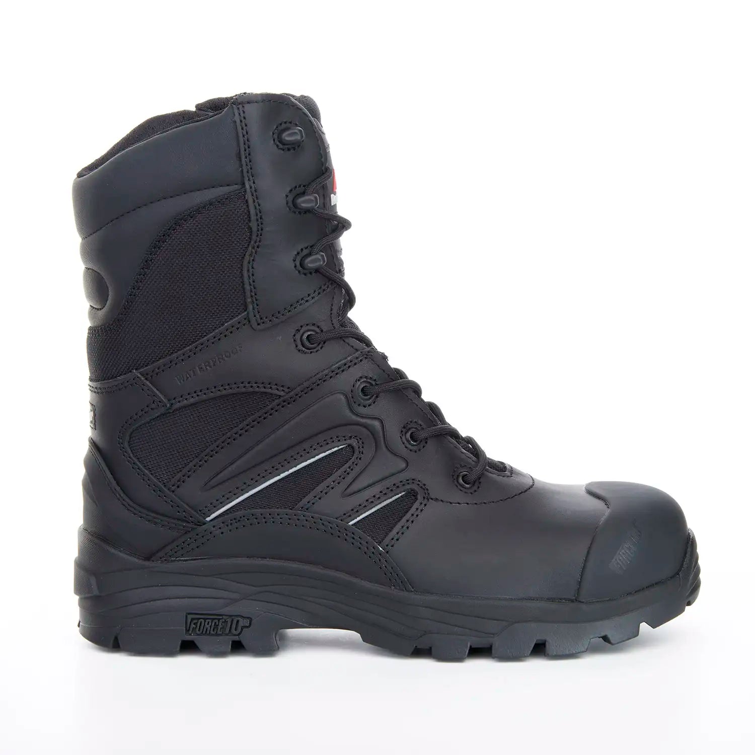 Rock Fall RF4500 Titanium High Leg Waterproof Safety Boots with Side