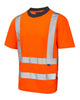 Leo Workwear Newport Iso 20471 Cl 2 Comfort Hi-Vis T-Shirt