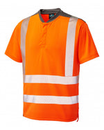 Leo Workwear Putsborough Iso 20471 Cl 2 Performance T-Shirt - thumbnail 1
