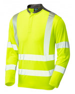 Leo Workwear Watermouth Iso 20471 Cl 3 Performance Sleeved T-Shirt - thumbnail 2